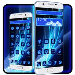 Neon Blue Tech APK download
