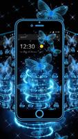 Neon Butterfly Theme screenshot 1