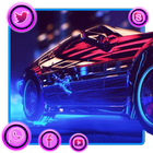 Tema Neon Speed ícone