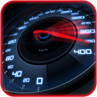 Neon Speedometer Car Theme icône