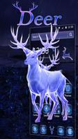 Deer Night Spirit plakat