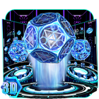 3D Crystal Launcher आइकन