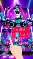 Neon DJ Music Keyboard Theme 스크린샷 2