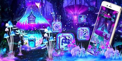 Fantasy Neon Mushroom capture d'écran 3