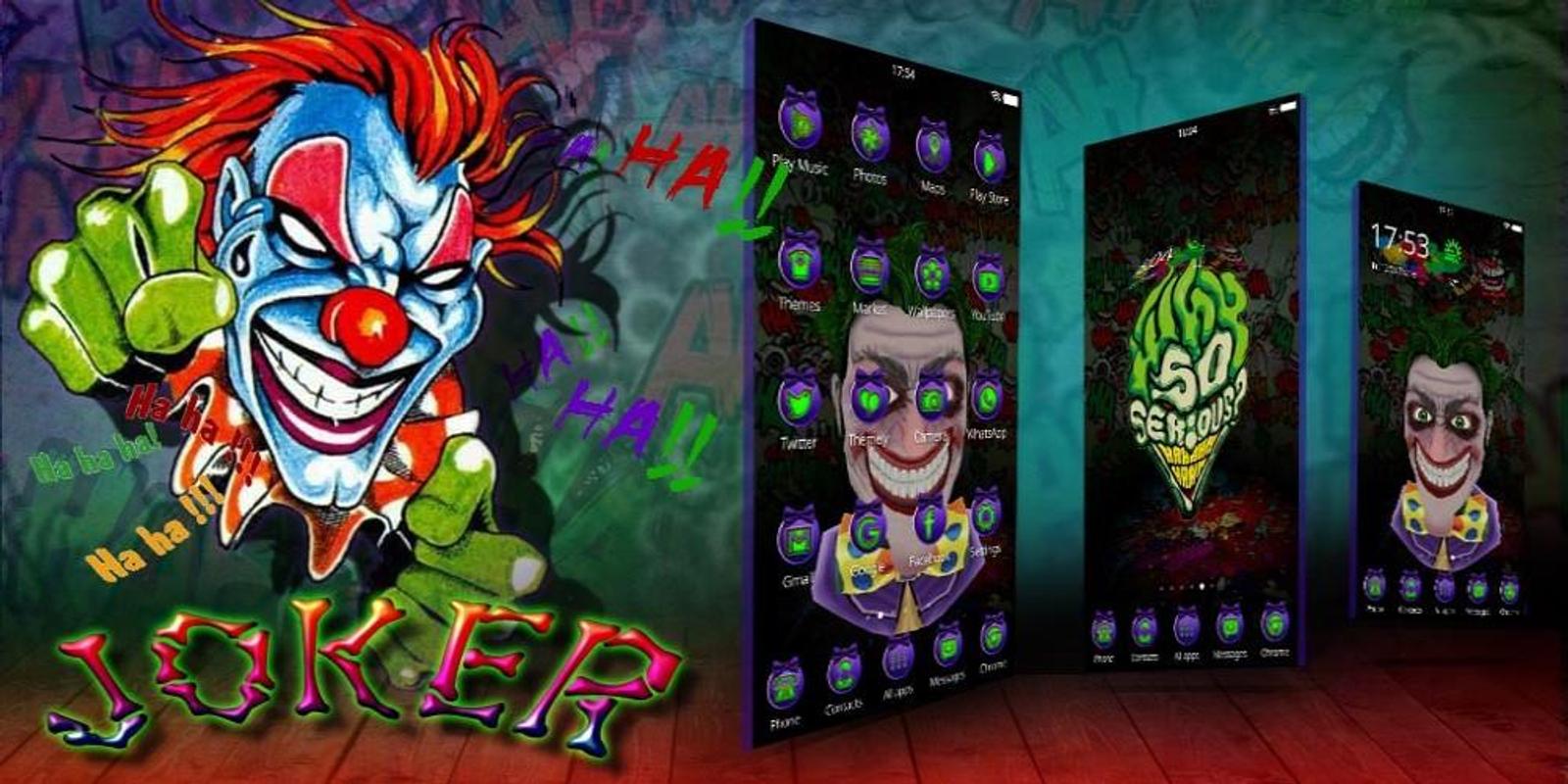 Tema Neon Joker 3D For Android APK Download