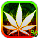 3D Green Leaf Smoke Theme-APK