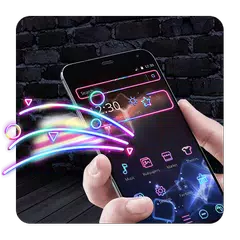 Neon Icon Packs Theme APK download