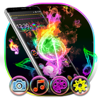 Neon Light Music Launcher icône