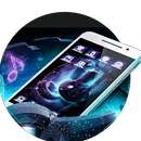 Neon Music DJ Theme APK