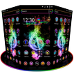 Hologram Neon Music theme