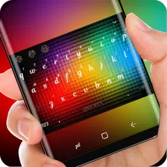 Скачать Neon Rainbow Color Keyboard Colorful Light APK