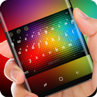 آیکون‌ Neon Rainbow Color Keyboard Colorful Light