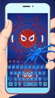 Neon Spider keyboard Theme-poster