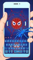 Neon Spider keyboard Theme 포스터