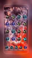 Neon Lightning Storm screenshot 1
