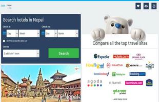 Nepal Hotel Booking Affiche