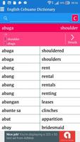 English Cebuano Dictionary capture d'écran 3