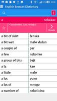 English Bosnian Dictionary ภาพหน้าจอ 1
