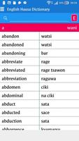 English Hausa Dictionary screenshot 1