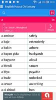 English Hausa Dictionary capture d'écran 3
