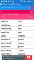 Yoruba Dictionary bài đăng