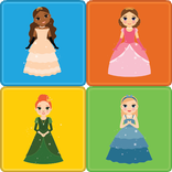 Princess Memory Game for kids