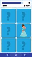 Princess Memory Game for kids ภาพหน้าจอ 1