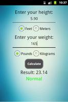 Body Mass Index Calculator syot layar 3