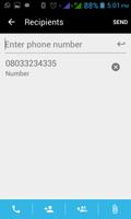 SMS2phones capture d'écran 2