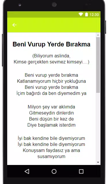 Emre Aydın - Beni Vurup Yerde Bırakma APK for Android Download