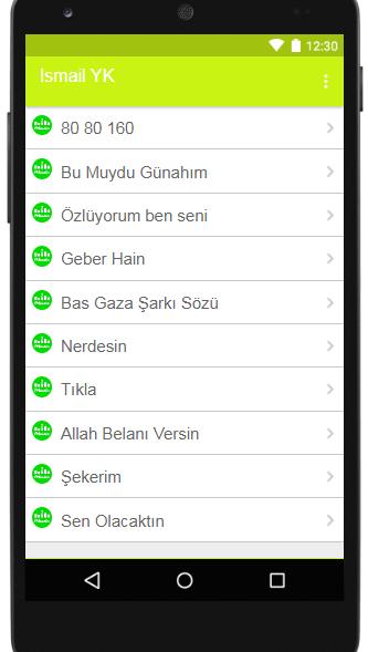 Ismail Yk 80 80 160 Sarki Sozleri For Android Apk Download