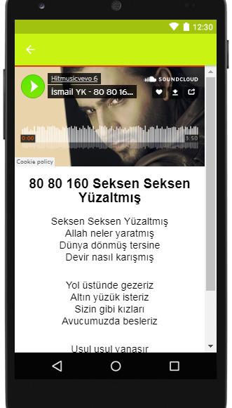 Ismail Yk 80 80 160 Sarki Sozleri For Android Apk Download