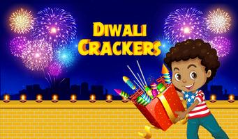 Diwali Crackers الملصق