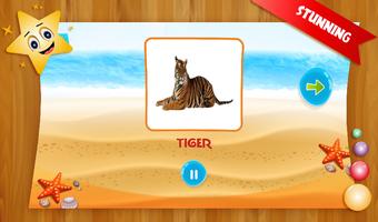 Sound Game for Kids - Learn Animals & Birds Sounds تصوير الشاشة 1