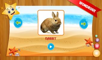 Sound Game for Kids - Learn Animals & Birds Sounds تصوير الشاشة 2
