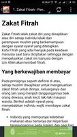 Niat Zakat Fitrah ảnh chụp màn hình 1