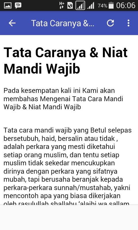 Cara Mandi Wajib Selepas Bersalin : Cara mandi wajib selepas bersalin
