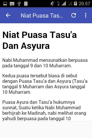 Doa Puasa Asyura Dan Tasua