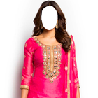 Salwar Suit Face Changer أيقونة