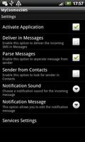 MyCosmosSMS capture d'écran 3