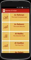 AsmaUlHusna 99 Names of ALLAH اسکرین شاٹ 1