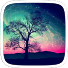 Night Tree Theme icône