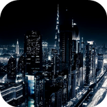 ”Night Dubai Video Wallpaper