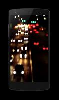 밤 도로 비디오 배경 화면 스크린샷 1