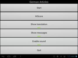 2 Schermata German Articles