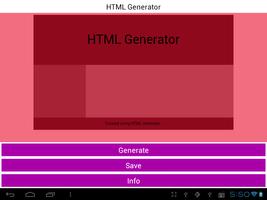 HTML Generator capture d'écran 3
