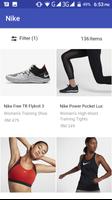 Nike Online Shopping Plakat