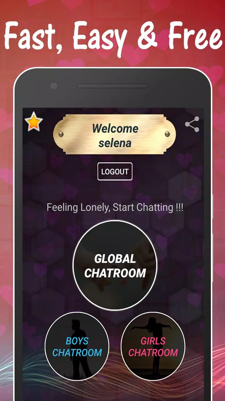 Chat room for lonely free