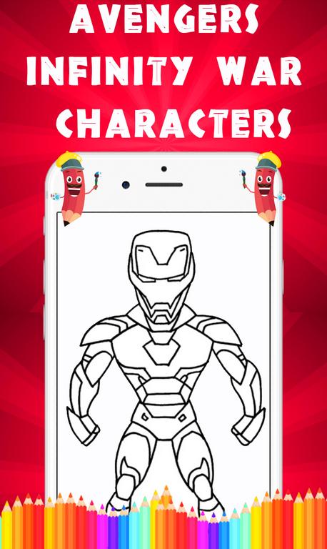 pic Dibujos De Los Avengers Faciles como dibujar avengers infinity war for