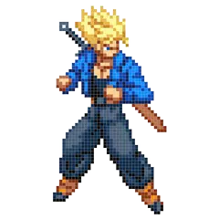 Gokuu Color Pixel by Number - Dragon Sandbox Pixel APK download